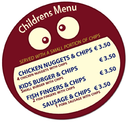 Tommy Tukker children menu img